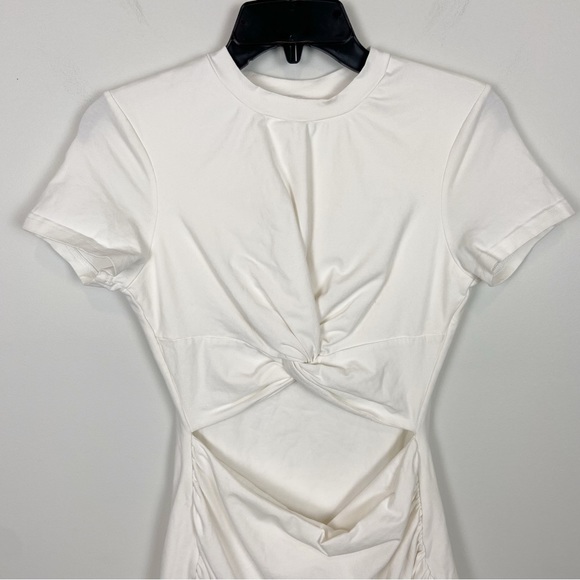 Superdown Maureen Jersey Mini Dress in White Size M - Picture 3 of 15